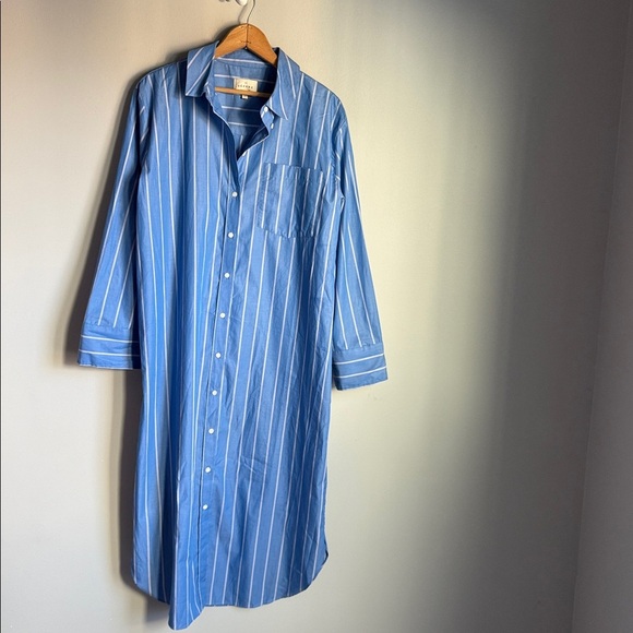 Sézane Tymea Midi Shirt Dress FR38/US6 - Picture 2 of 13